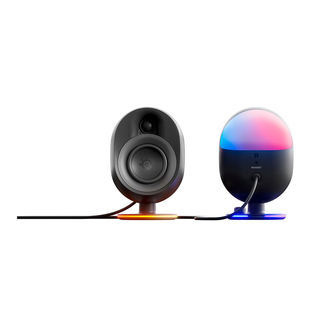 SteelSeries Arena 7 2.1 Channel RGB Bluetooth Gaming Computer Speakers - Image 3