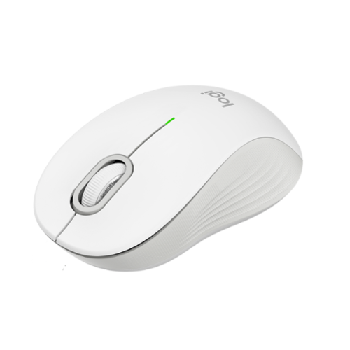 Logitech - Signature M550 Wireless Bluetooth Optical Ambidextrous Mouse with Silent Clicks - Wireless - Off-White