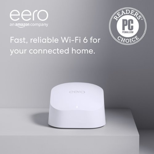 eero - 6 Dual-band Mesh Wi-Fi 6 System (3-pack) - White