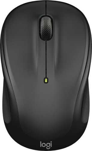 Logitech - M325s Wireless Optical Compact Ambidextrous Mouse - Wireless - Graphite