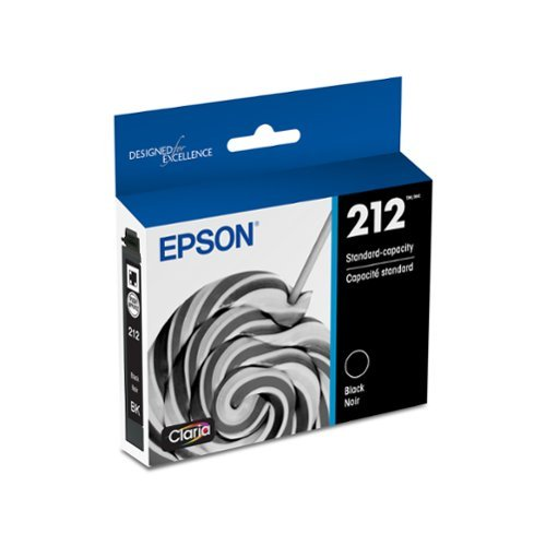 Epson - 212 Claria Ink Standard Capacity Cartridge (T212120-S) - Black