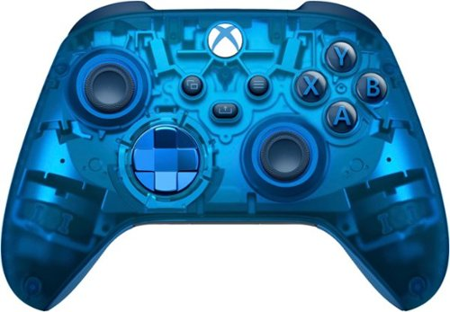 Microsoft - Xbox Wireless Controller for Xbox Series X, Xbox Series S, Xbox One, PCs, and Cloud-Enabled Devices - Sky Cipher Special Edition