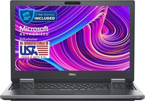 Dell - 17.3" Refurbished 1920 x 1080 FHD - Intel 8th Gen Core i7-8850H with 32GB RAM - NVIDIA Quadro P3200 - 1TB SSD - Black