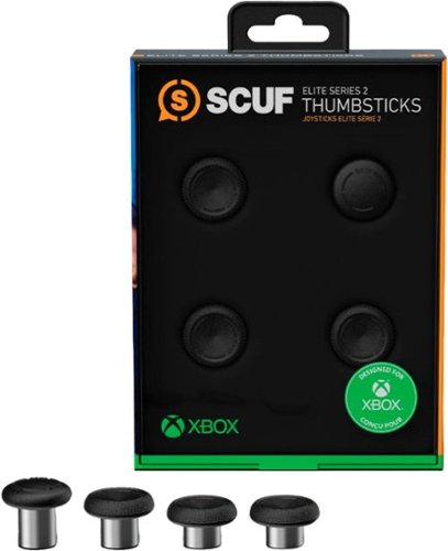 SCUF - Elite Series 2 Thumbsticks for Xbox Elite Series 2 I 4-Pack - Black
