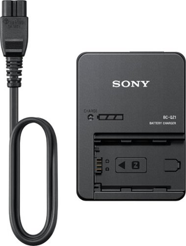 Sony - BCQZ1 Battery Charger for NPFZ100 - Black