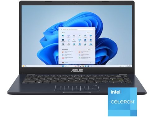 ASUS - Vivobook Go 14 14" FHD Laptop - Intel Celeron N4500 - 4GB Memory - 128GB eMMC - Star Black