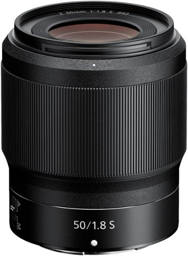 NIKKOR Z 50mm f/1.8 S Standard Prime Lens for Nikon Z Cameras - Black