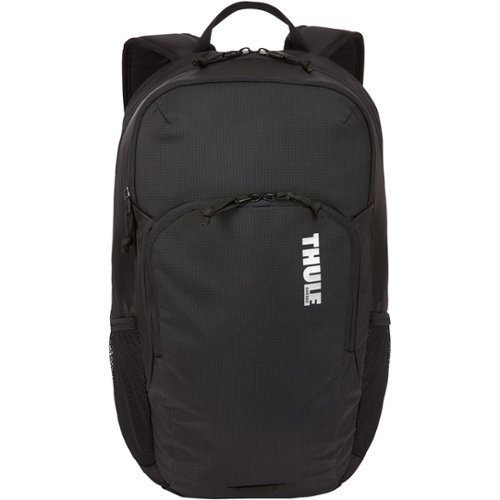 Thule - Achiever 24L Backpack for 16" laptops w/10.1" Padded Tablet Sleeve, Crushproof Sunglasses SafeZone & Water Bottle Holder - Black