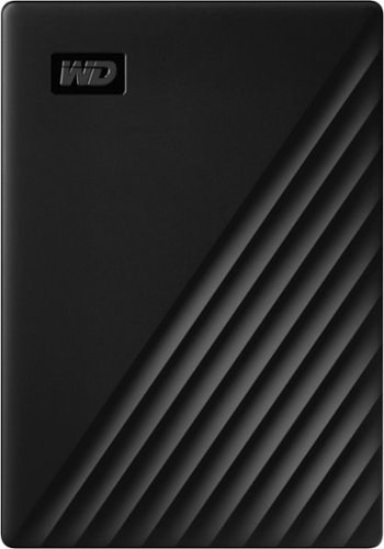 WD - My Passport 4TB External USB 3.0 Portable Hard Drive - Black