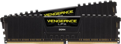 CORSAIR - VENGEANCE LPX 16GB (2x8GB) DDR4 3600MHz C18 UDIMM Desktop Memory - Black