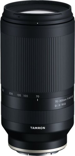 Tamron - 70-300mm F/4.5-6.3 Di III RXD Telephoto Zoom Lens for Sony E-Mount - Black