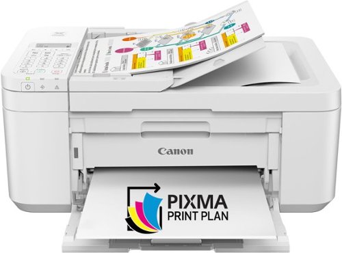 Canon - PIXMA TR4720 Wireless All-In-One Inkjet Printer - White