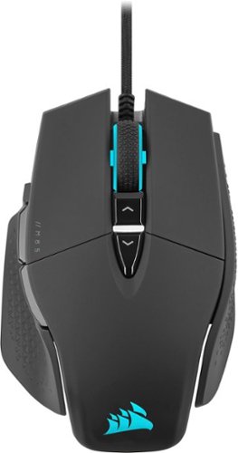 CORSAIR - M65 RGB Ultra Wired Optical Gaming Mouse with Adjustable Weights - Wired - Black