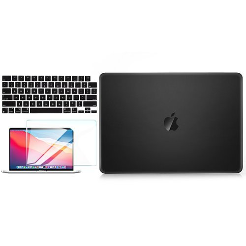 Techprotectus - ONLY for New MacBook Pro 16 Inch Case 2021-2024 with Touch ID (Model:A3403 A3186 A2991 A2780 A2485) - Black