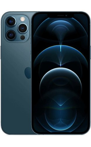 Apple - Pre-Owned Excellent iPhone 12 Pro Max 5G 128GB (Unlocked) - Pacific Blue