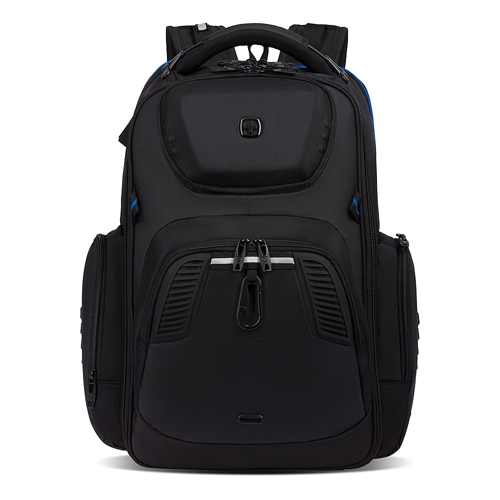 SwissGear - Gamer Backpack fits up to 17.3" laptops - Black