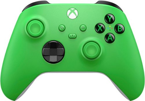 Microsoft - Xbox Wireless Controller for Xbox Series X, Xbox Series S, Xbox One, PCs, and Cloud-Enabled Devices - Velocity Green