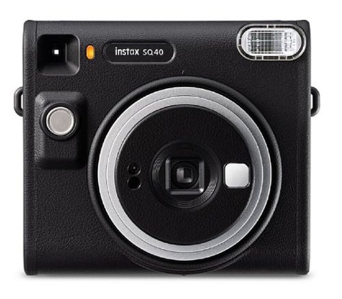 Fujifilm - instax SQUARE SQ40 Instant Film Camera - Black
