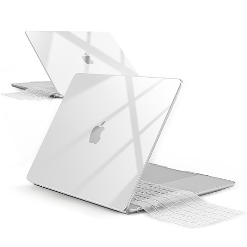 Techprotectus - MacBook case for 2023-25 MacBook Air 15" with Apple M2/M3/M4 Chip - Clear