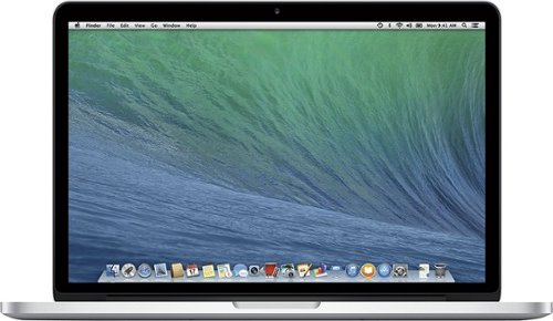 Apple - Geek Squad Certified Refurbished MacBook Pro with Retina display - 13.3" Display - 4GB Memory - 128GB Flash Storage - Silver
