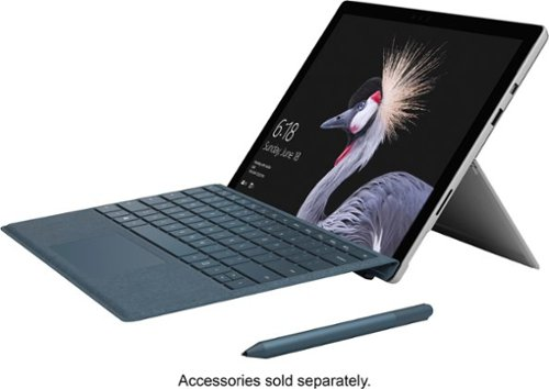 Microsoft - Refurbished Surface Pro – 12.3” Touch-Screen – Intel Core i7 – 8GB Memory - 256GB Solid State Drive (Fifth Generation) - Silver