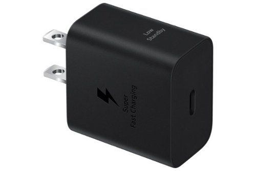Samsung - 25W Super Fast Charging Wall Charger - Black
