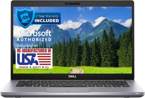 Dell - 5410 14" Refurbished Laptop - Intel 10th Gen Core i5 with 16GB Memory - Intel UHD Graphics - 256GB SSD - Black