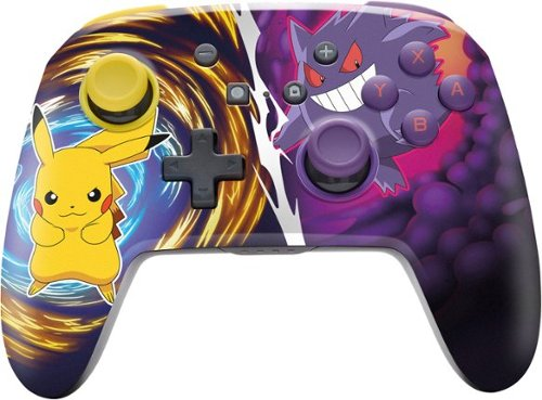 PowerA - Enhanced Wireless Controller for Nintendo Switch - Pikachu vs. Gengar