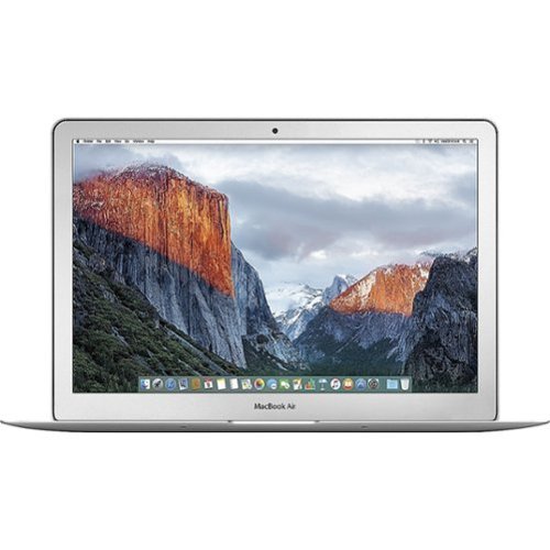 Apple - MacBook Air 11.6" Certified Refurbished - Intel Core i5 with 4GB Memory - 128GB Flash Storage (2015) - Silver