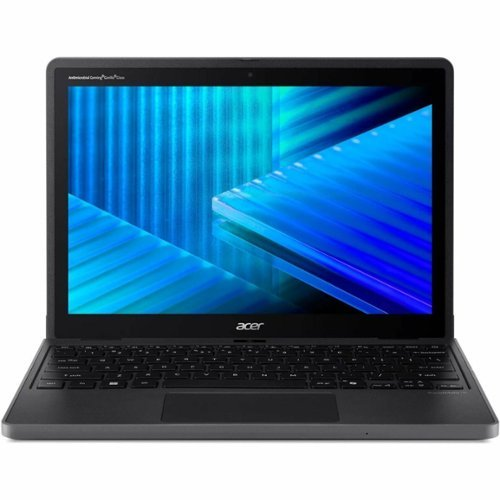 Acer - TravelMate B3 Spin 12 B312RN-31 2-in-1 12.2" IPS LCD 1920 x 1200 (WUXGA) Touch Screen Laptop - Intel N-Series - Black