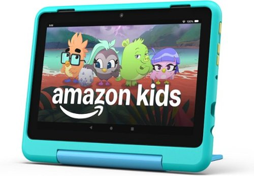 Amazon - Fire HD 8 Kids Pro tablet, ages 6-12 | 3GB memory, 8" HD screen, 13-hr battery, 32GB, (2024 release) - Discovery