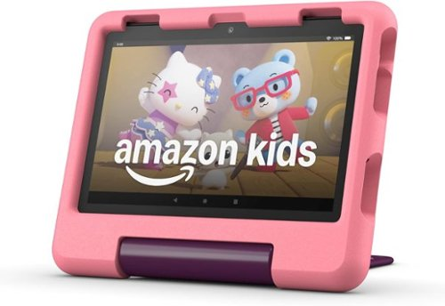 Amazon - Fire HD 8 Kids tablet, ages 3-7 | 3GB memory, 13-hr battery, 32GB (2024 release) - Disney Princess
