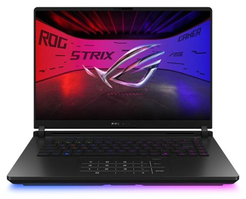 ASUS - ROG Strix SCAR 16 16" 2.5K 240Hz Gaming Laptop - Intel Core Ultra 9 HX - 32GB RAM - NVIDIA GeForce RTX 5090 - 2TB SSD - Off Black