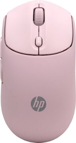 HP - 400 Quiet Wireless Bluetooth Ambidextrous Mouse - Wireless - Pink
