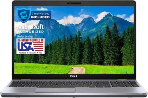 Dell - 5510 15.6" Refurbished Laptop - Intel 10th Gen Core i5 with 16GB Memory - Intel Iris Xe Graphics - 512GB SSD - Black