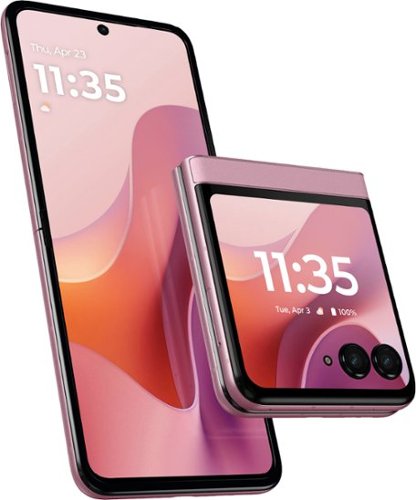 Motorola - razr 2025 256GB (Unlocked) - PANTONE Parfait Pink