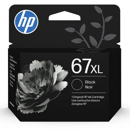 HP - 67XL High-Yield Ink Cartridge - Black