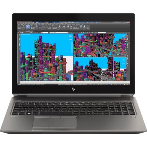 HP - 15.6" Refurbished 1920 x 1080 FHD - Intel 8th Gen Core i7-8850H with 32GB RAM - NVIDIA Quadro P1000 - 1TB SSD - Gray