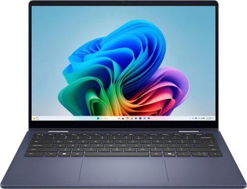 Dell - Plus - Copilot+ PC - 14" 2K 2-in-1 Touchscreen Laptop - AMD Ryzen AI 5 340 2025 - 16GB Memory - 512GB Storage - Midnight Blue