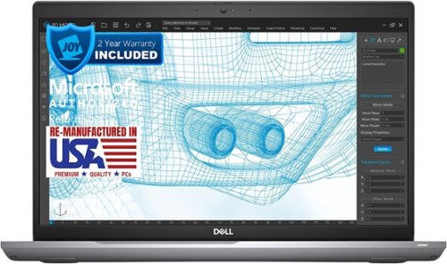 Dell - Precision 3561 15.6" Refurbished Touch-Screen Laptop - Intel 11th Gen Core i5 with 32GB Memory - NVIDIA T600 - 1TB SSD - Gray