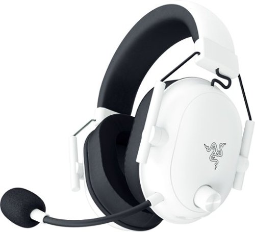 Razer - Blackshark V2 Hyperspeed Wireless Over-the-Ear Gaming Headset for PC, Mac, Playstation, Switch, Steam Deck, Mobile - White