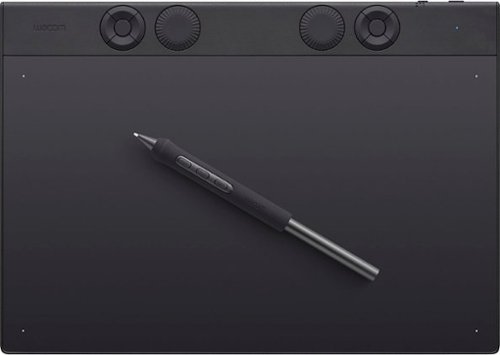 Wacom - Intuos Pro Medium Bluetooth Professional Graphic Drawing Tablet (2025) - Black