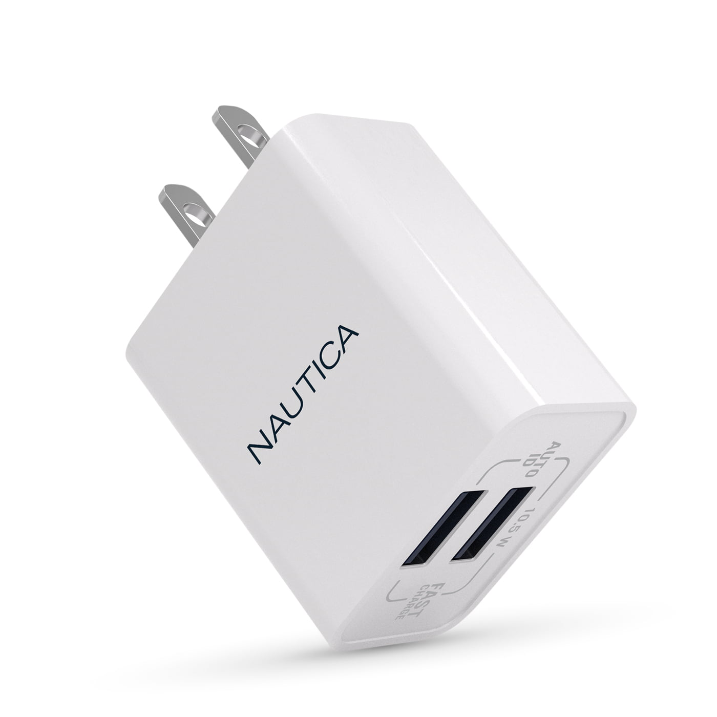 Nautica USB-A 10.5W DUAL PORT Wall Charger CH40 NAVY or WHITE
