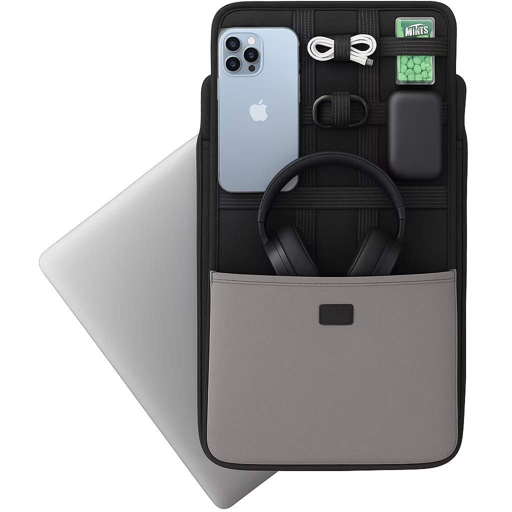 NoLita II Neoprene 16" Laptop Sleeve - INCLUDES Grid-It Accessory Organizer