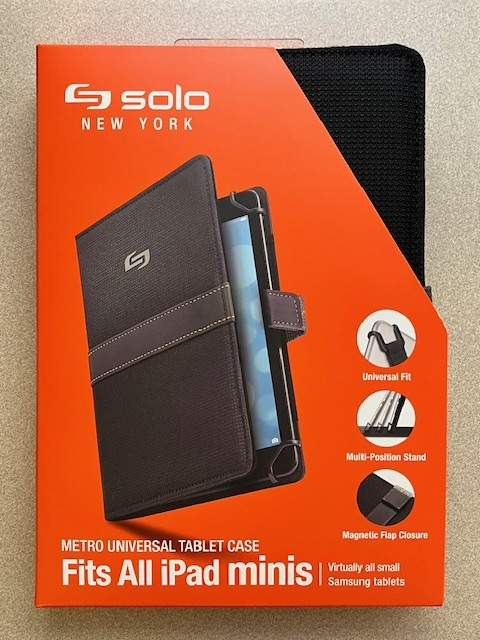 SOLO METRO UNIVERSAL TABLET CASE, Fits 5.5" to 8.5" Tablets