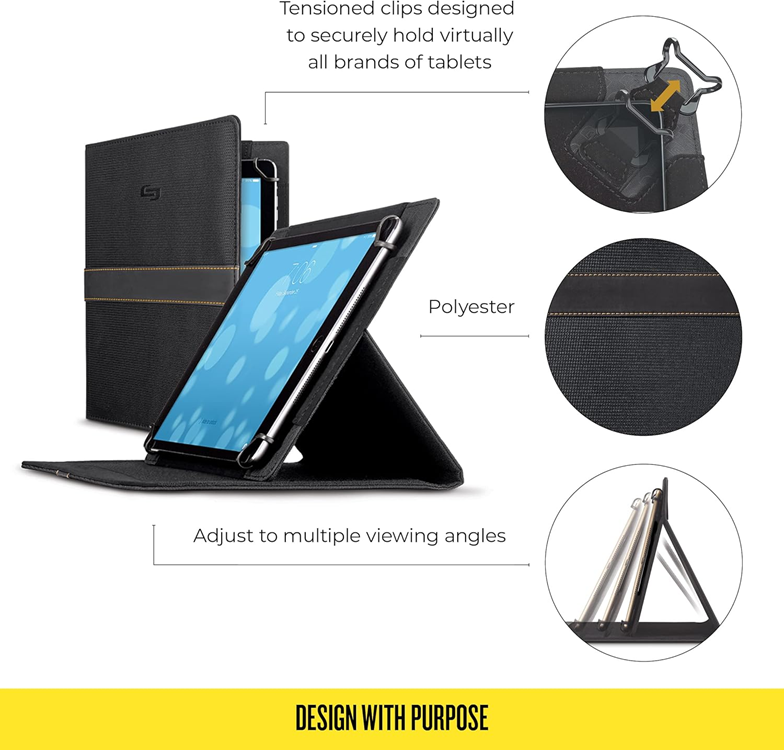 SOLO METRO UNIVERSAL TABLET CASE, Fits 5.5" to 8.5" Tablets - Image 2